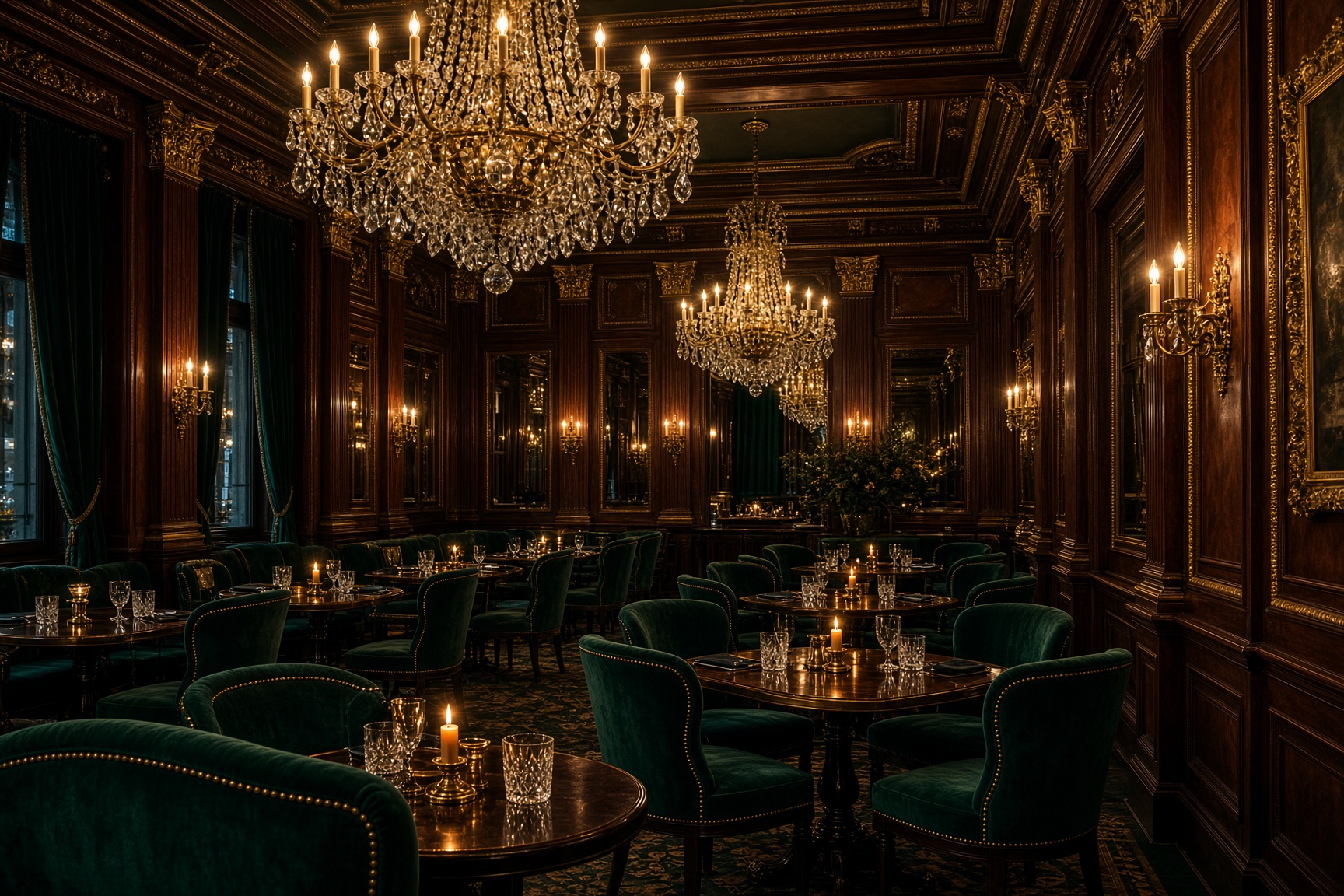 kuchnia i sala restauracji Złoty Stół